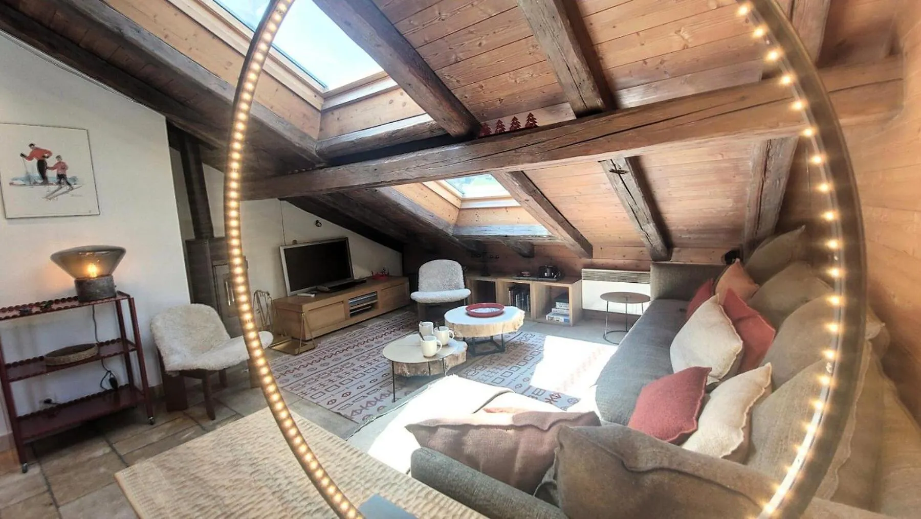 Residence Le Lion D'Or A - Appartement Confortable, Sous Toit, Acces Facile Aux Commerces Mae-0871 Les Gets